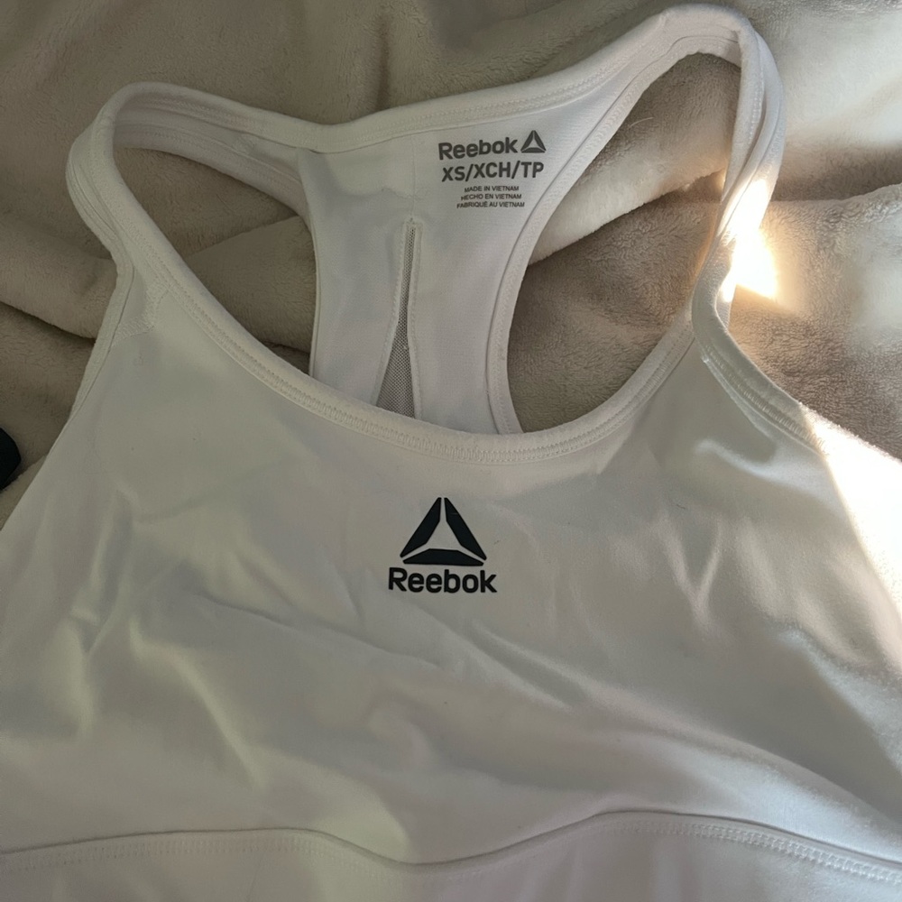 Reebok Women's White One-Piece Swimsuit